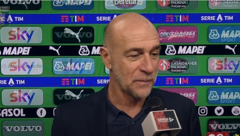 Ballardini dopo il Verona: “Il Genoa ha voglia di ottenere il risultato in ogni modo”. Il video